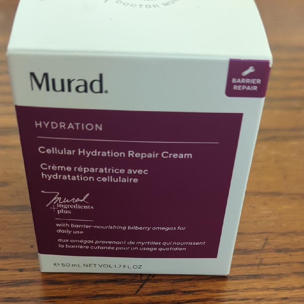 Murad Hydration Cellular Repair Cream - White and Purple